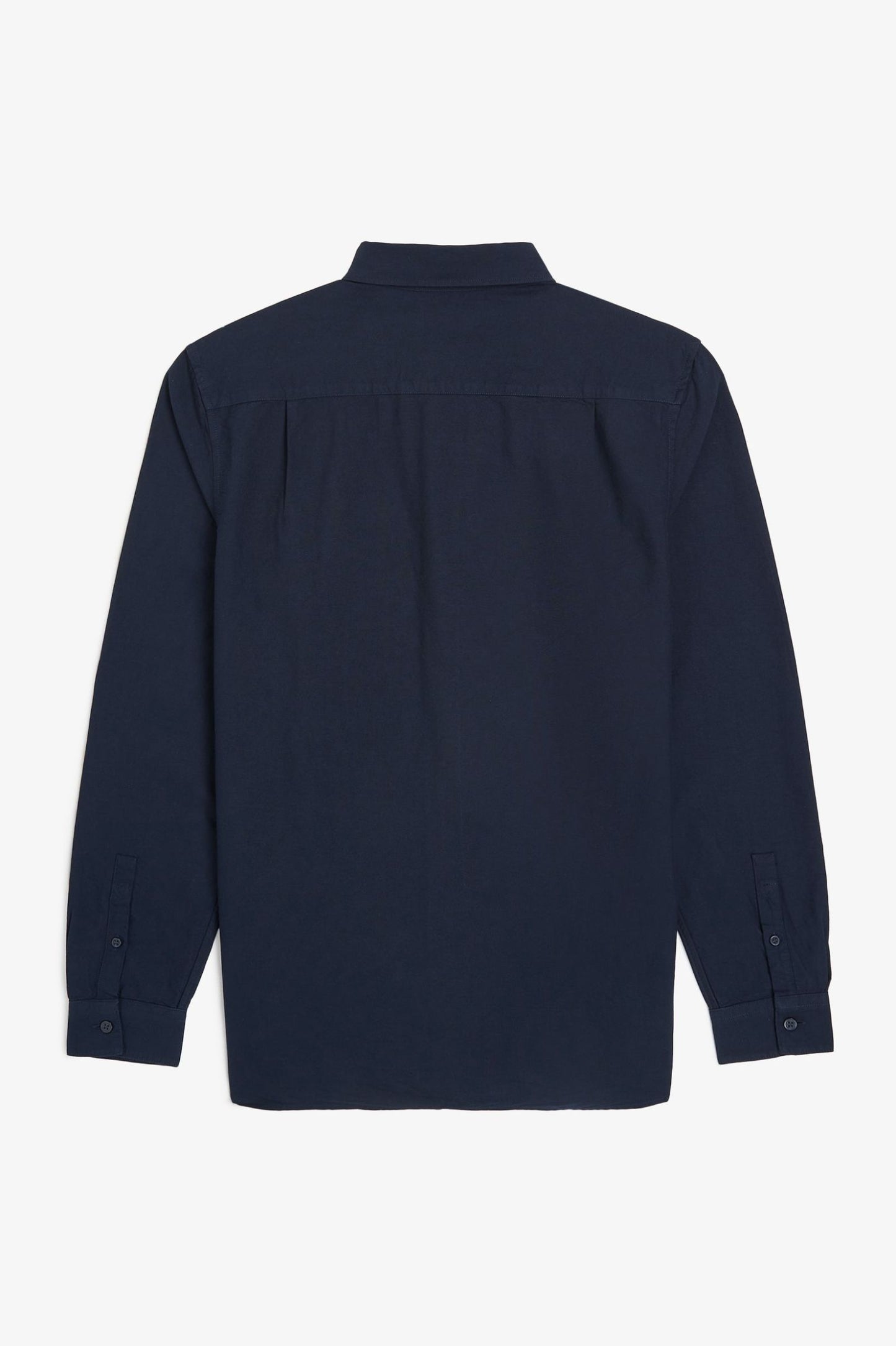 Fred Perry Slim-Fit Button-Down Cotton Oxford Shirt in Navy