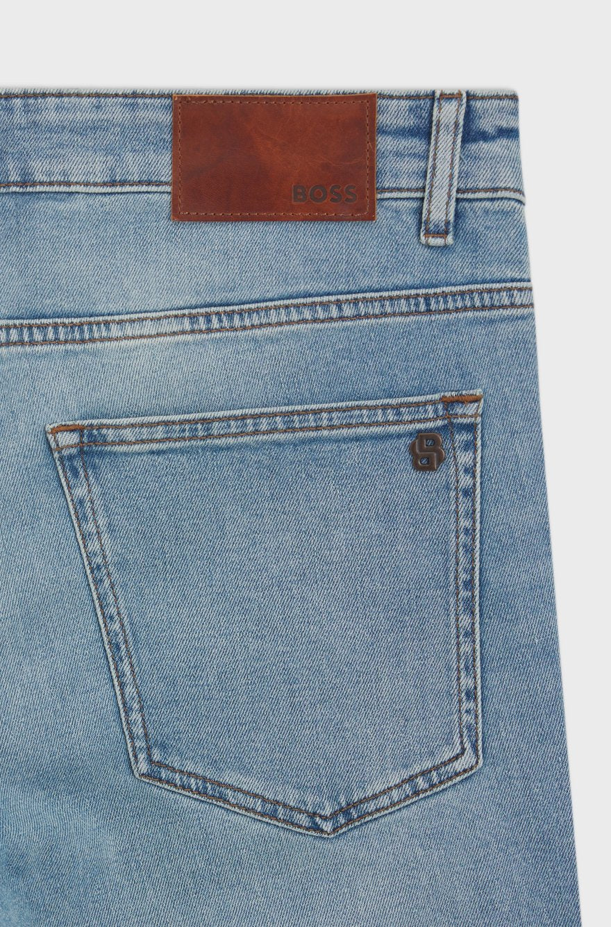 DELAWARE SLIM-FIT JEANS IN BLUE COMFORT-STRETCH DENIM