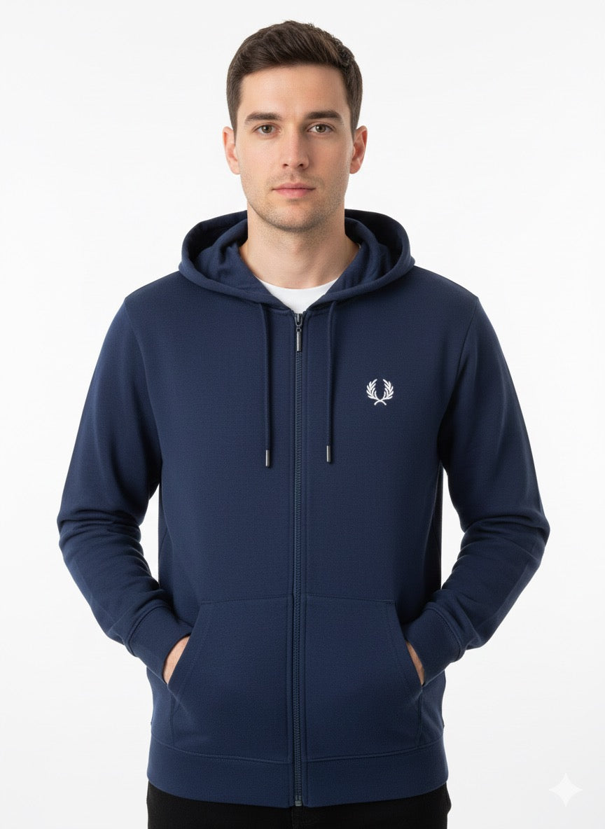 Fred Perry Classic Loopback Full-Zip Hoodie