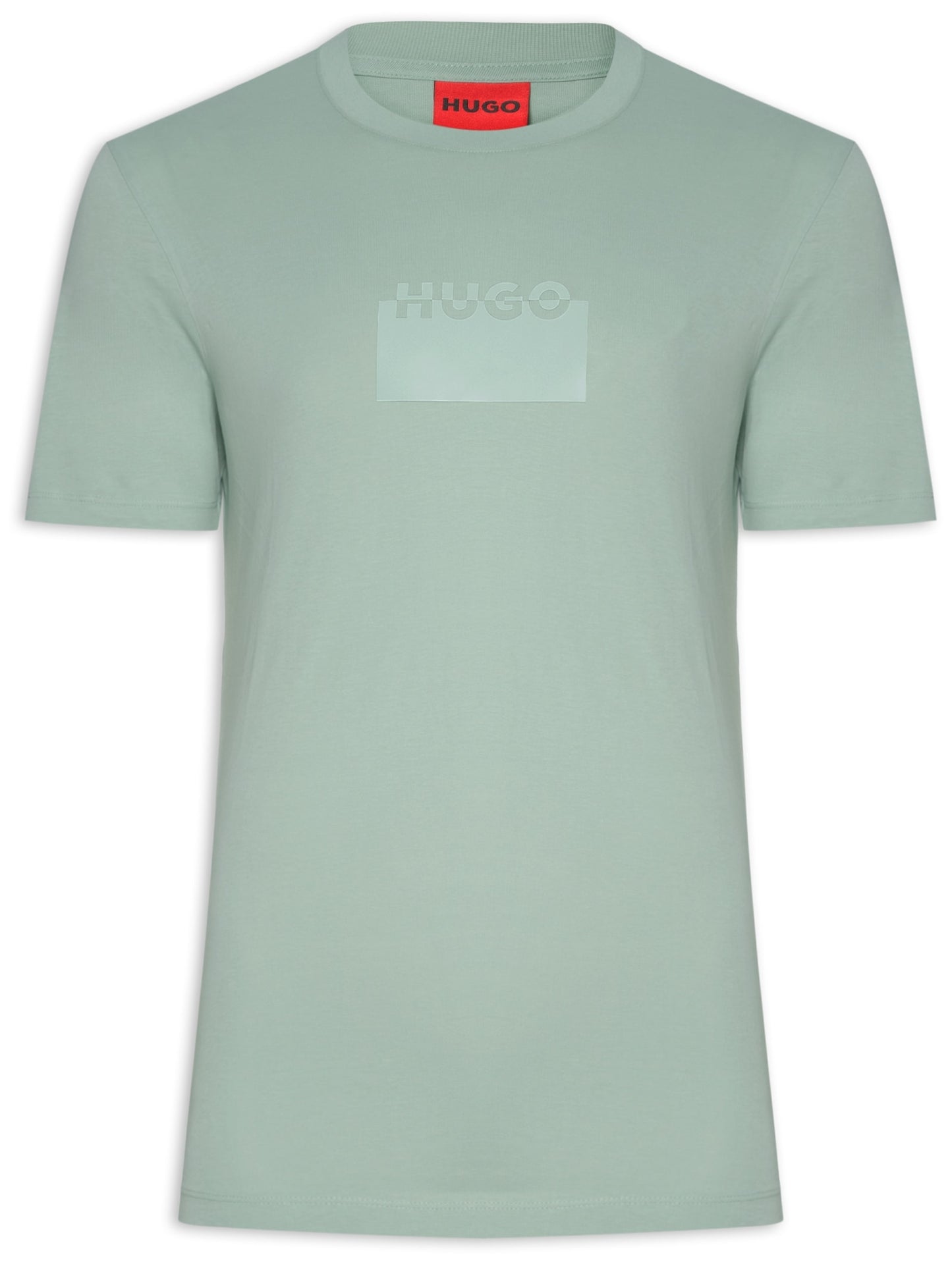HUGO Regular-Fit Cotton T-Shirt with Tonal Cut-Out Logo