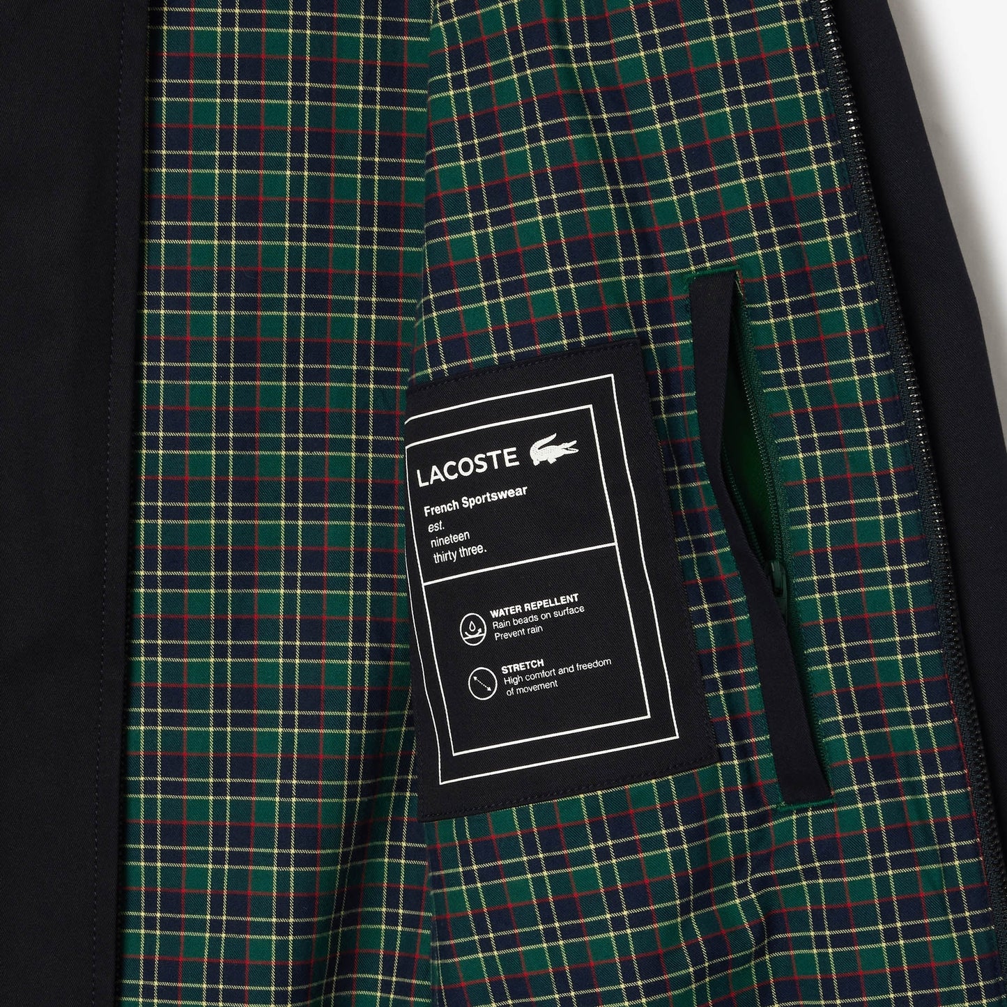 Men's Classic Cotton Gabardine Harrington Jacket