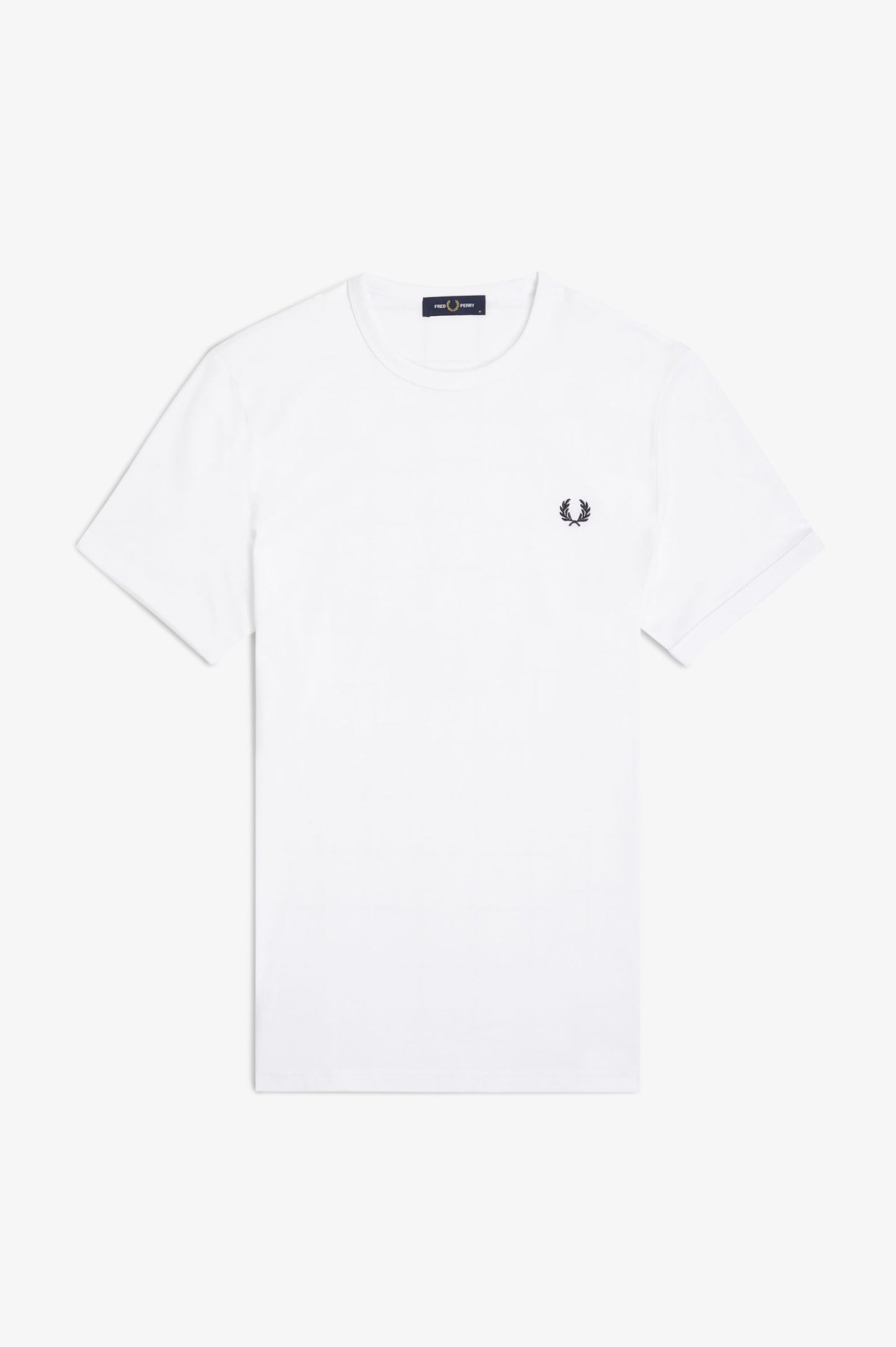 Fred Perry Authentic Crew Neck T-Shirt – White
