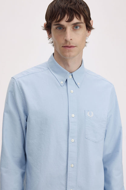 Fred Perry Slim-Fit Button-Down Cotton Oxford Shirt