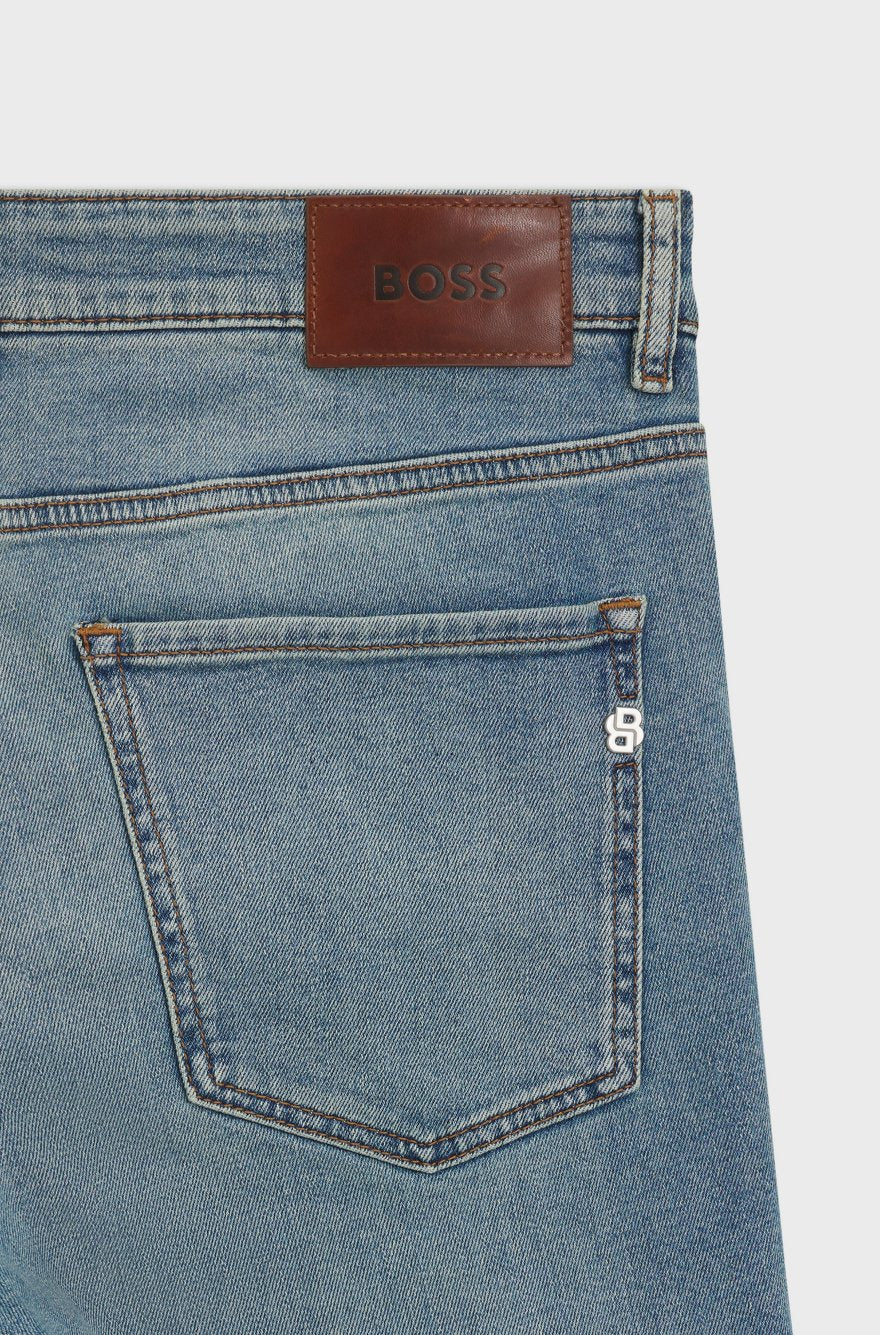 DELAWARE SLIM-FIT JEANS IN BLUE COMFORT-STRETCH DENIM
