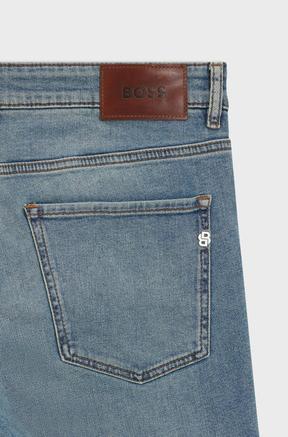 DELAWARE SLIM-FIT JEANS IN BLUE COMFORT-STRETCH DENIM