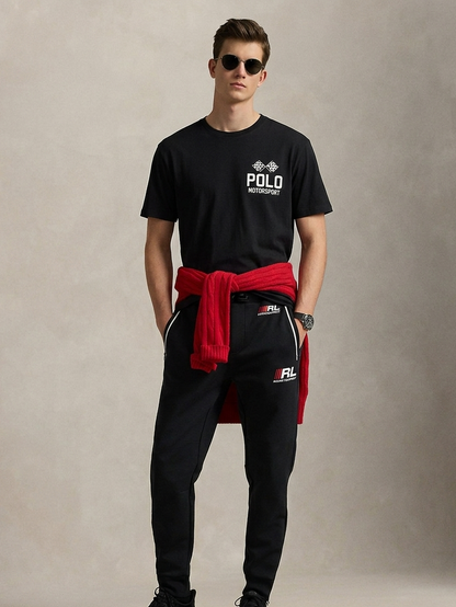Polo Ralph Lauren – Custom Slim Fit Motorsport Graphic T-Shirt