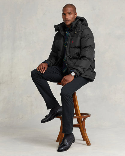 Polo Ralph Lauren Water-Repellent Down Puffer Jacket - Black