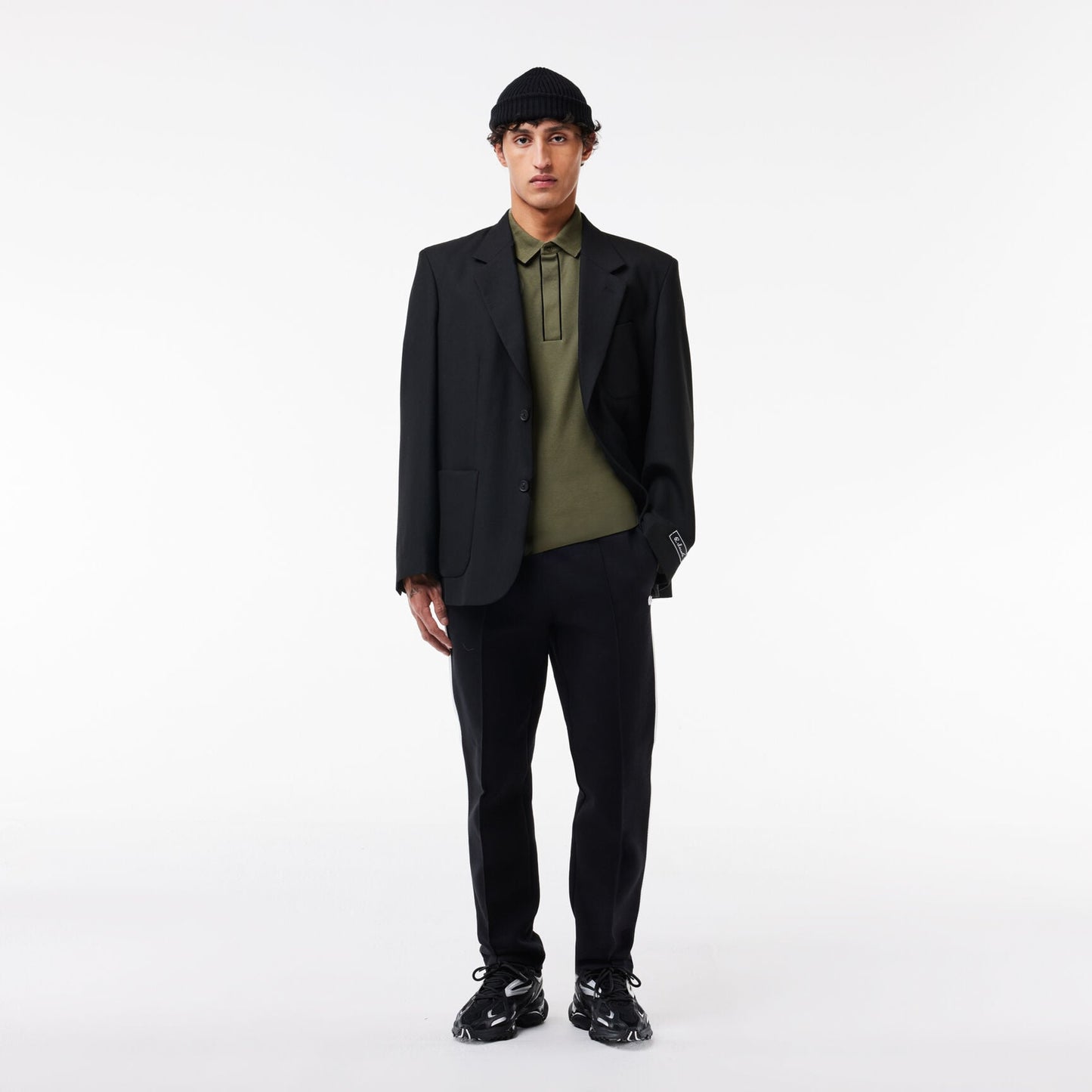 Lacoste Regular Fit Piped Organic Cotton Polo Shirt – Khaki Green