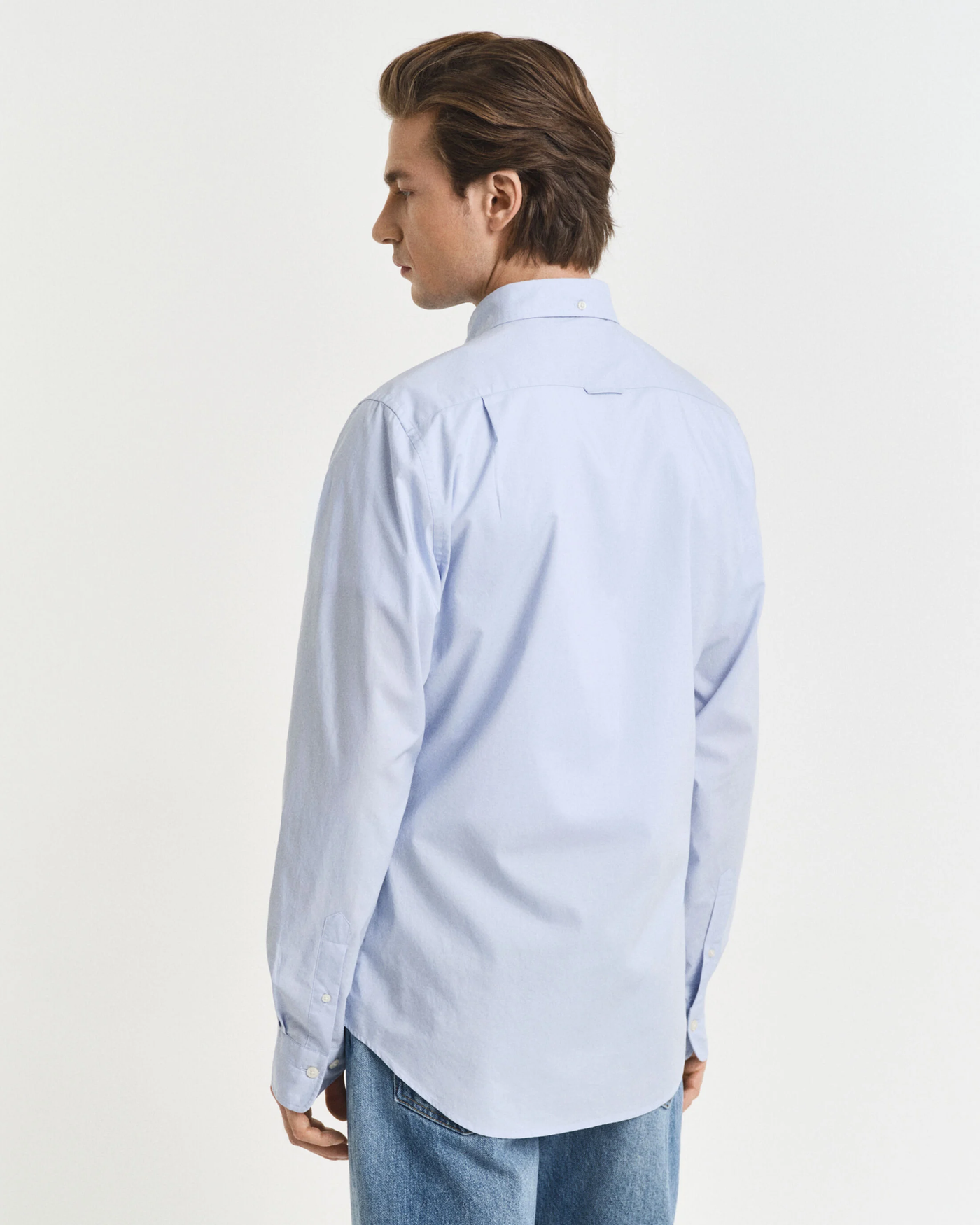 GANT Regular Fit Light Blue Oxford Cotton Shirt