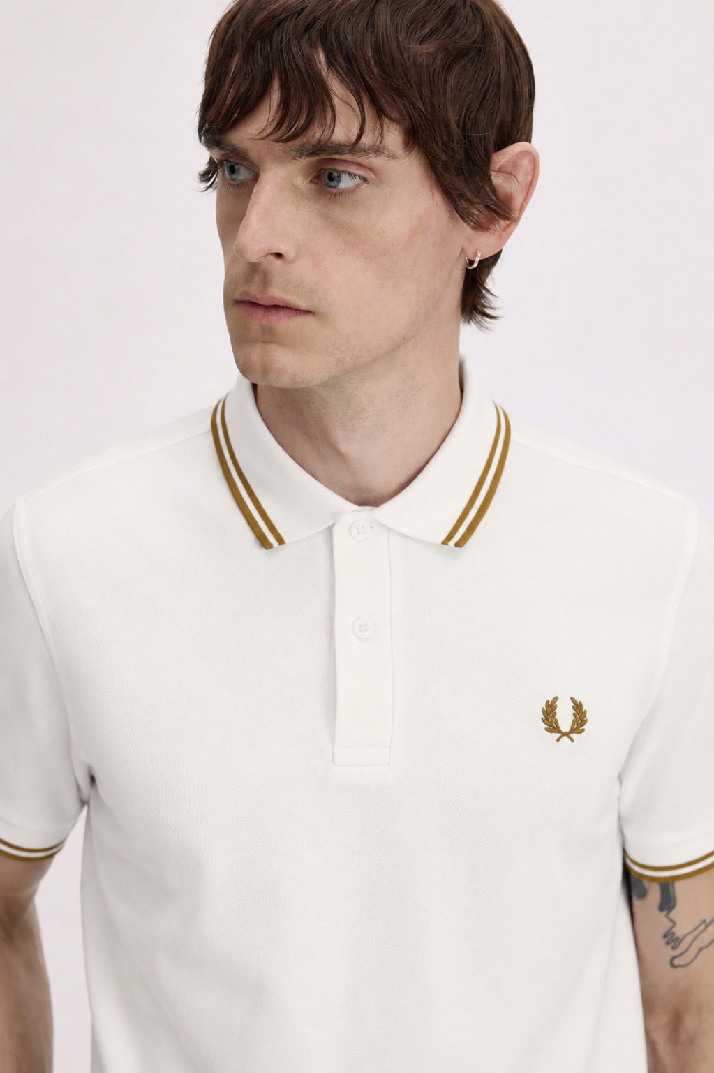 Fred Perry Slim-Fit Twin Tipped Cotton Piqué Polo Shirt