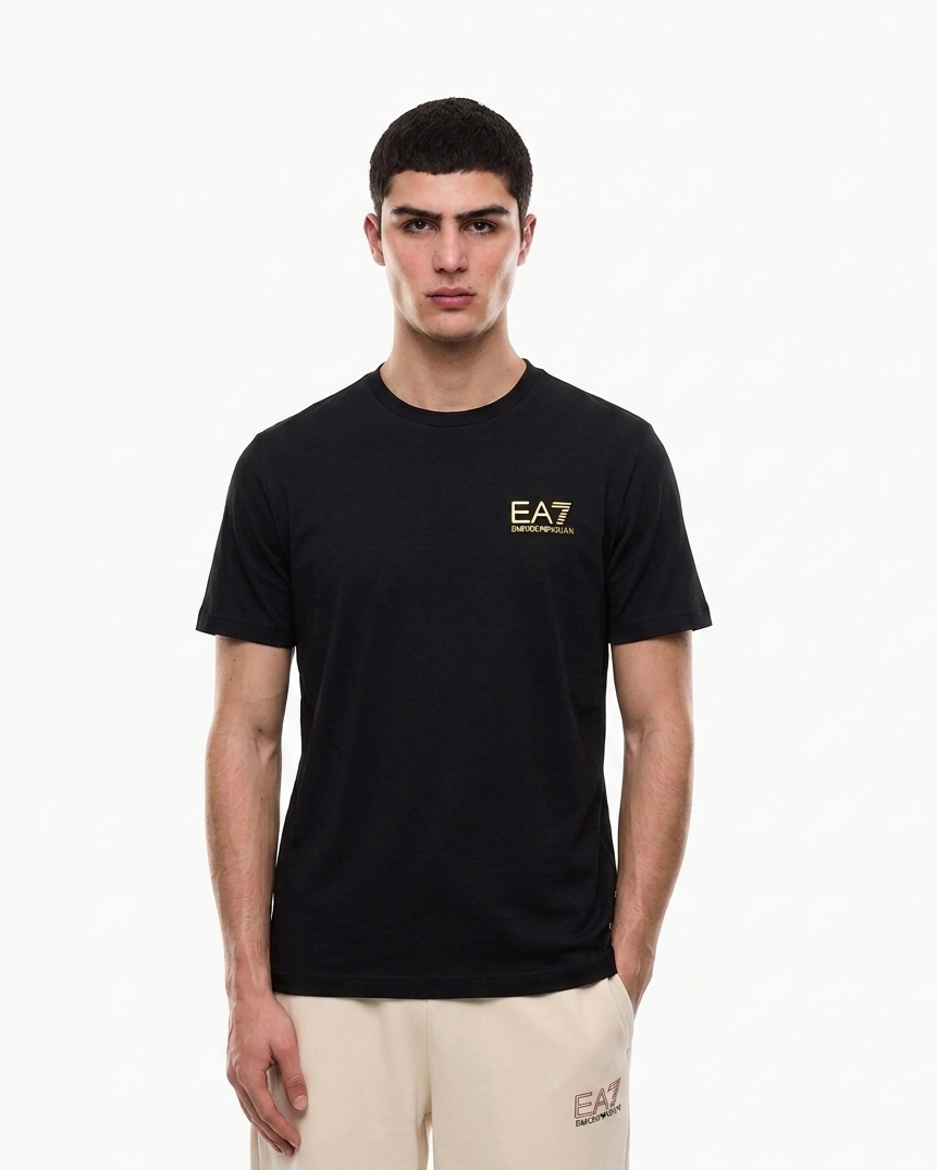 EA7 Emporio Armani – Vertical Logo Slim-Fit T-Shirt