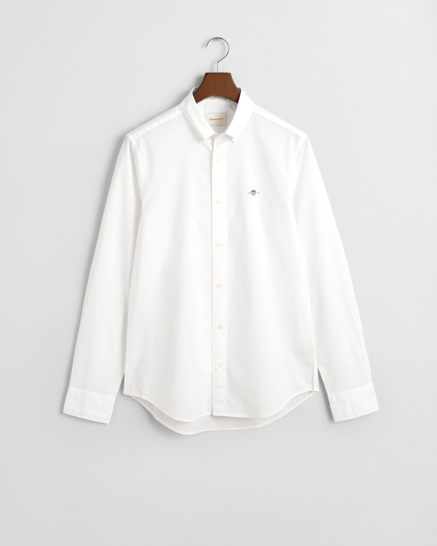 GANT Regular Fit White Oxford Cotton Shirt