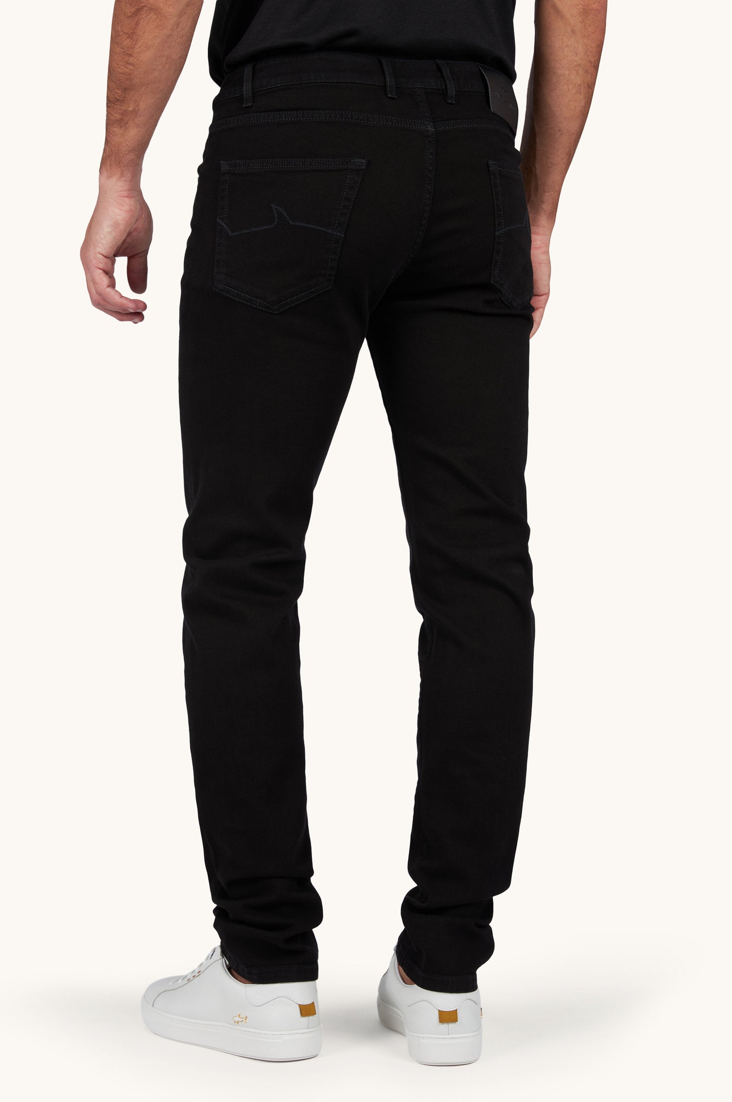 Paul & Shark | Slim-Fit Stretch-Cotton Denim Jeans – Nero