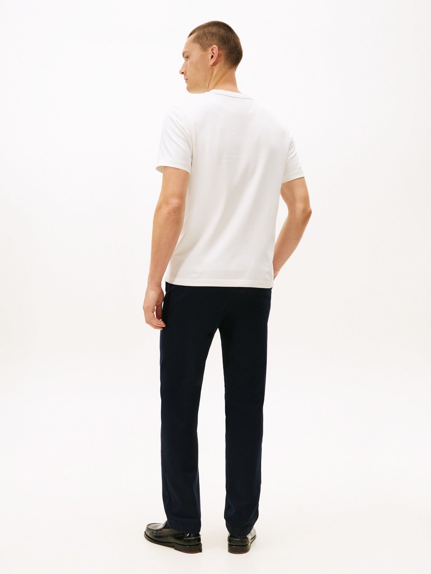 Tommy Hilfiger Crest Logo Heritage T-Shirt – White