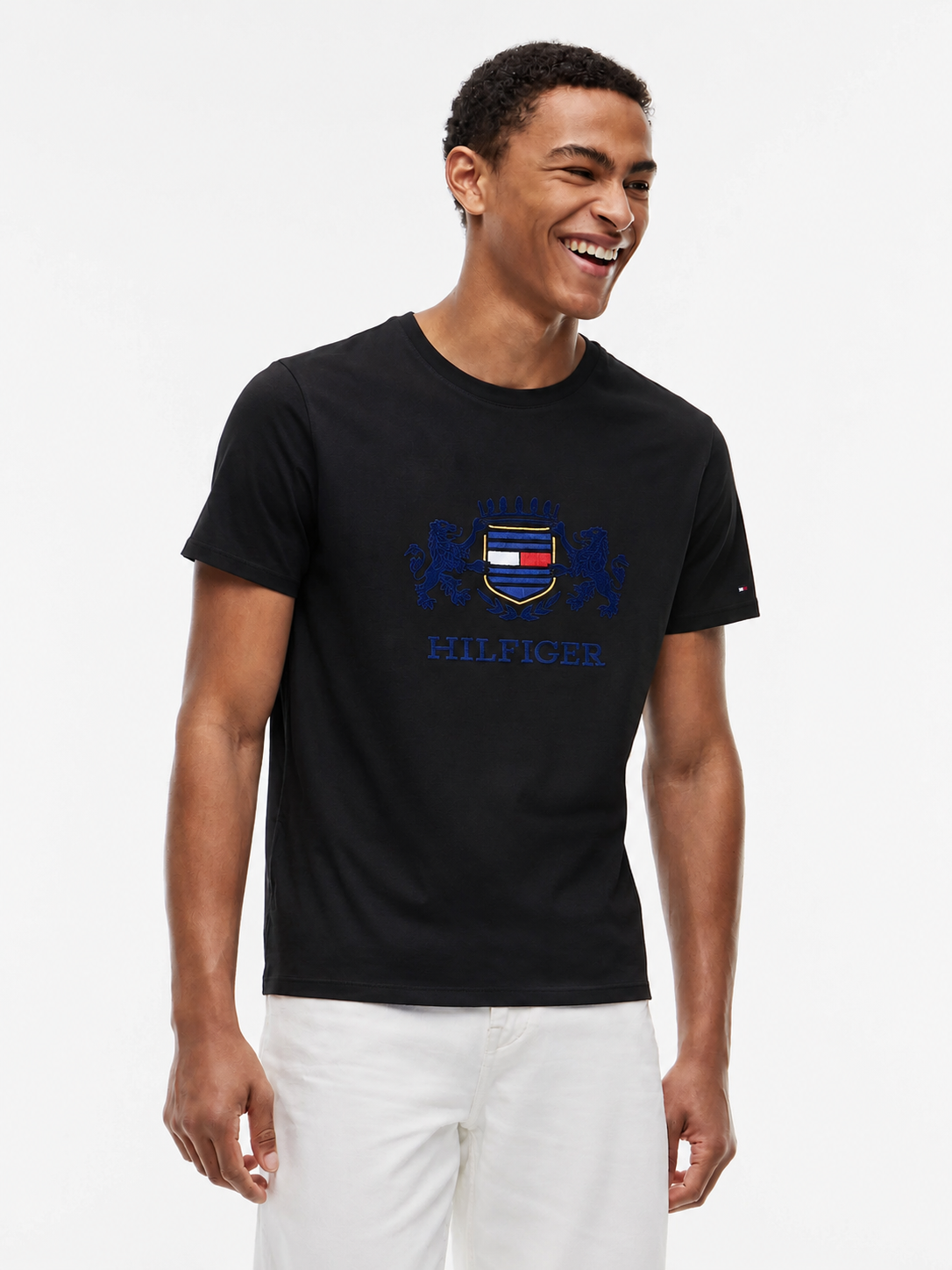 Tommy Hilfiger Elevated Crest Graphic Slim Fit T-Shirt