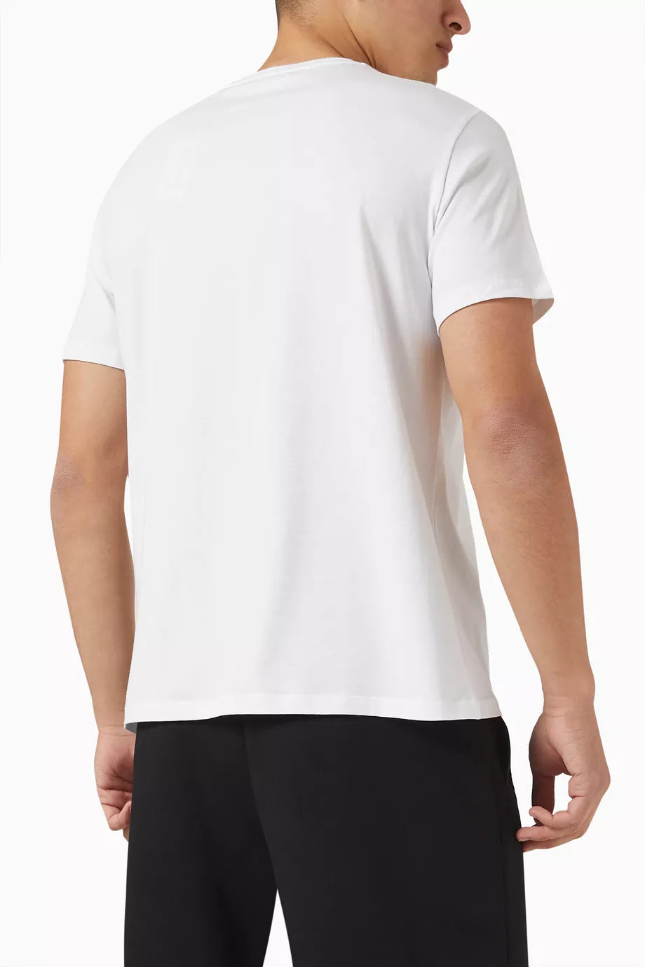 Armani Exchange Regular-Fit Cotton Outlined Logo T-Shirt