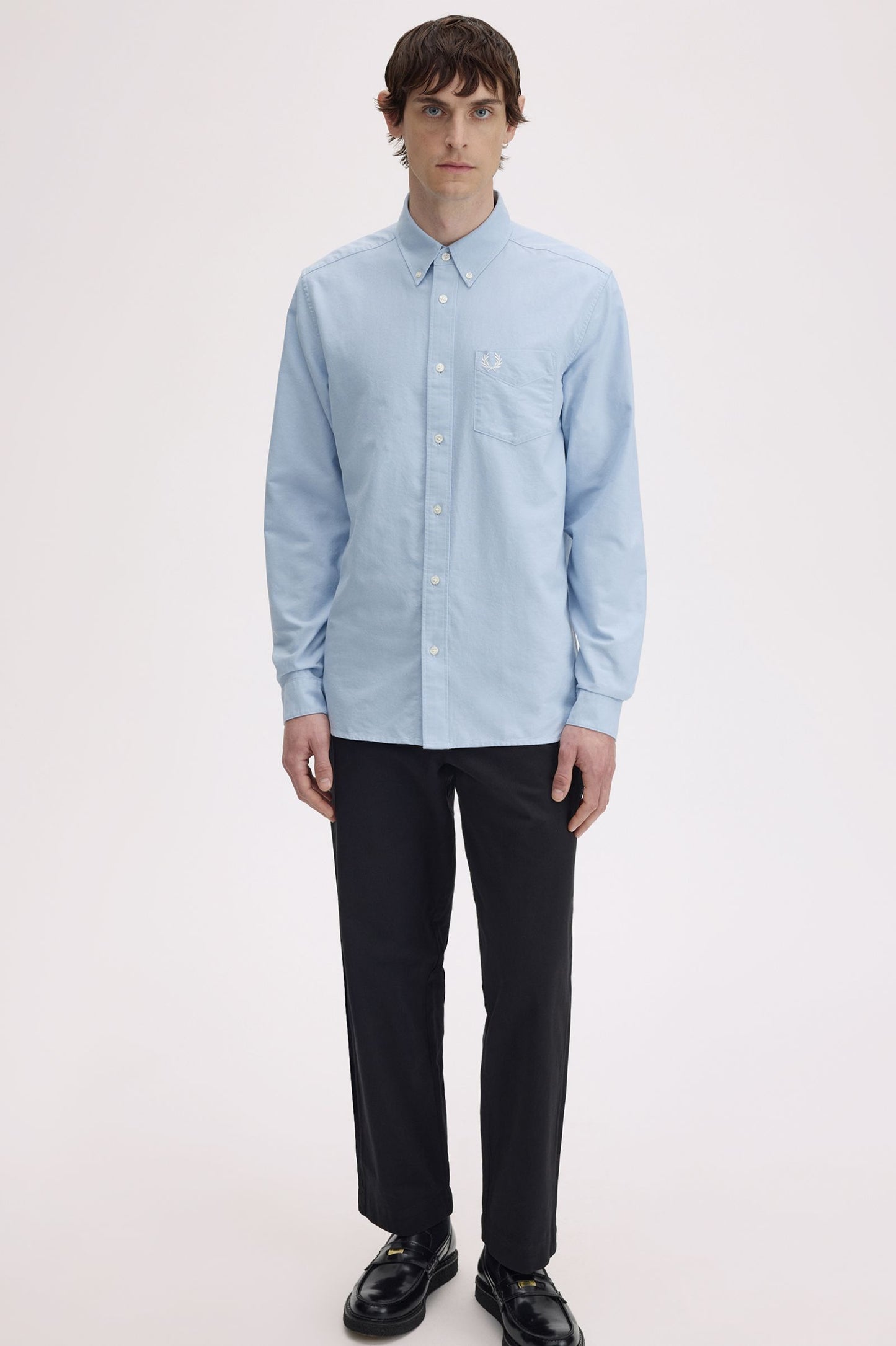 Fred Perry Slim-Fit Button-Down Cotton Oxford Shirt