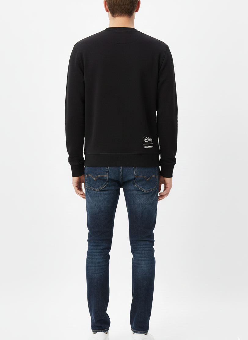 KARL LAGERFELD x DISNEY Limited Edition Donald Duck Sweatshirt – Black