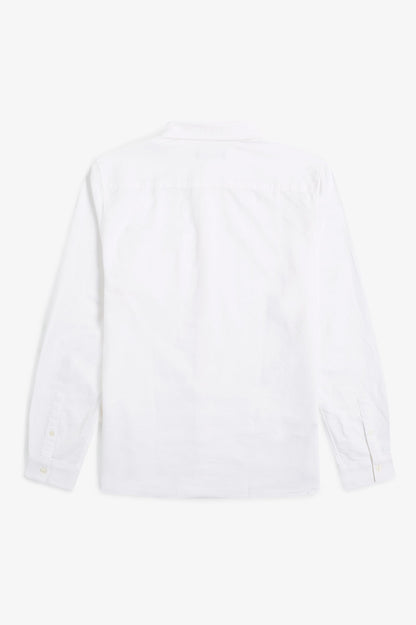 Fred Perry Oxford Button-Down Shirt in Optic White