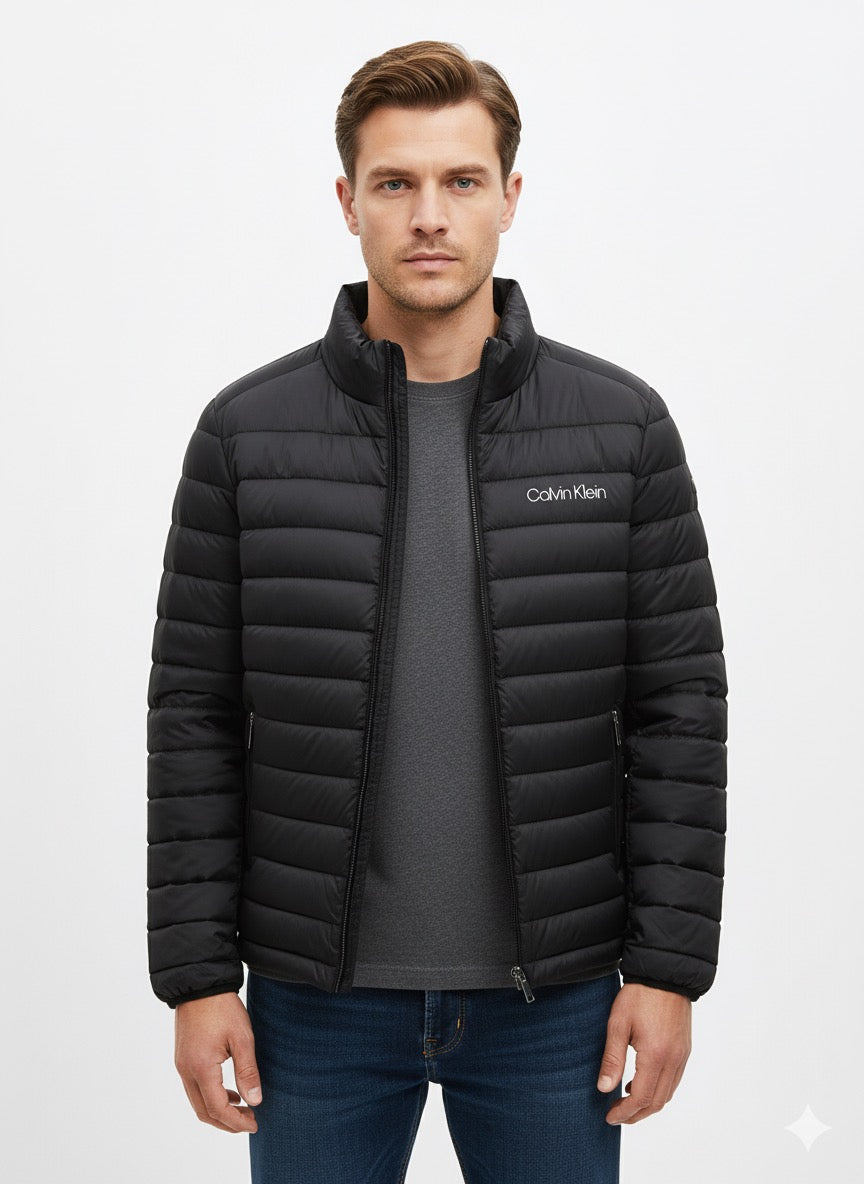 Calvin Klein Black Lightweight Puffer Jacket