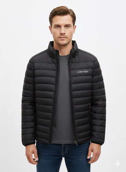 Calvin Klein Black Lightweight Puffer Jacket