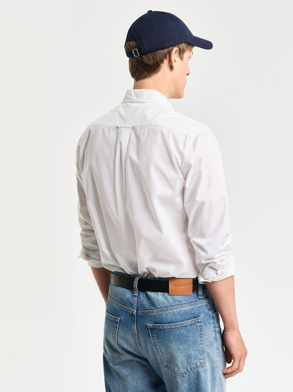 GANT Men’s Classic Button-Down Oxford Shirt – Off-White/Eggshell