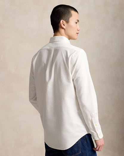 Polo Ralph Lauren Slim-Fit Cotton Oxford Button-Down Shirt - White