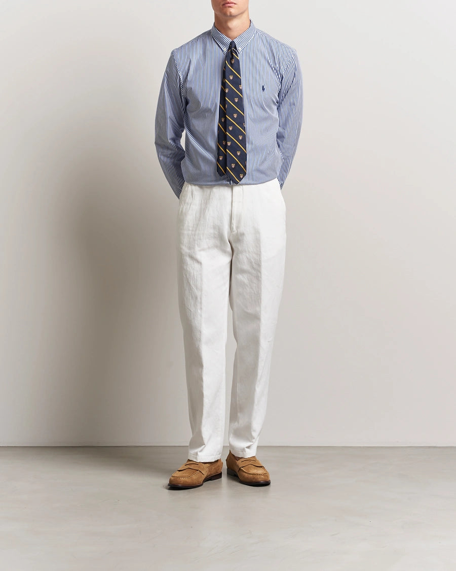 Polo Ralph Lauren Slim-Fit Striped Cotton Poplin Shirt