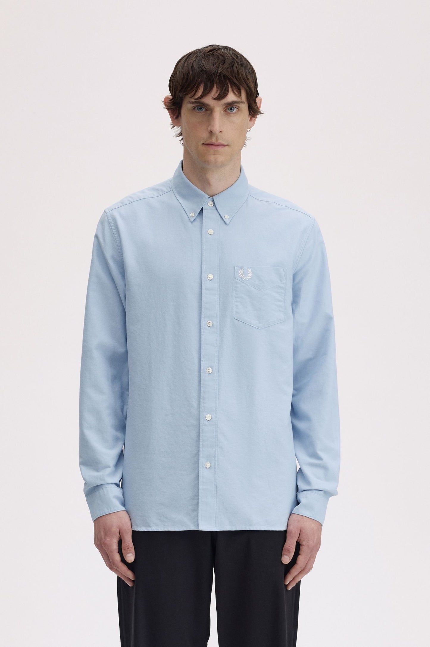 Fred Perry Slim-Fit Button-Down Cotton Oxford Shirt
