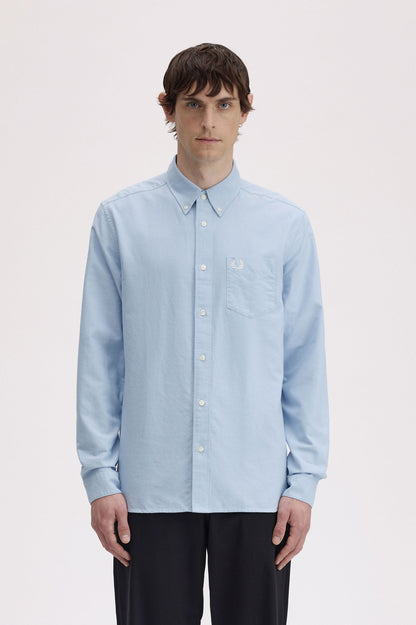 Fred Perry Slim-Fit Button-Down Cotton Oxford Shirt