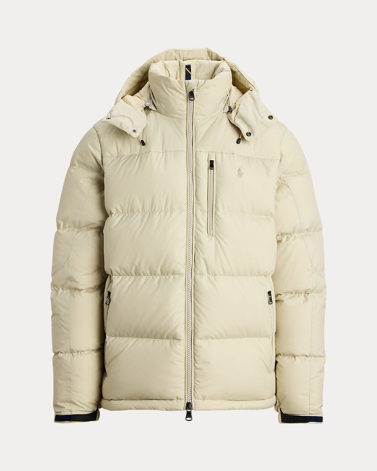 Polo Ralph Lauren Water-Repellent Down Puffer Jacket – Cream Beige
