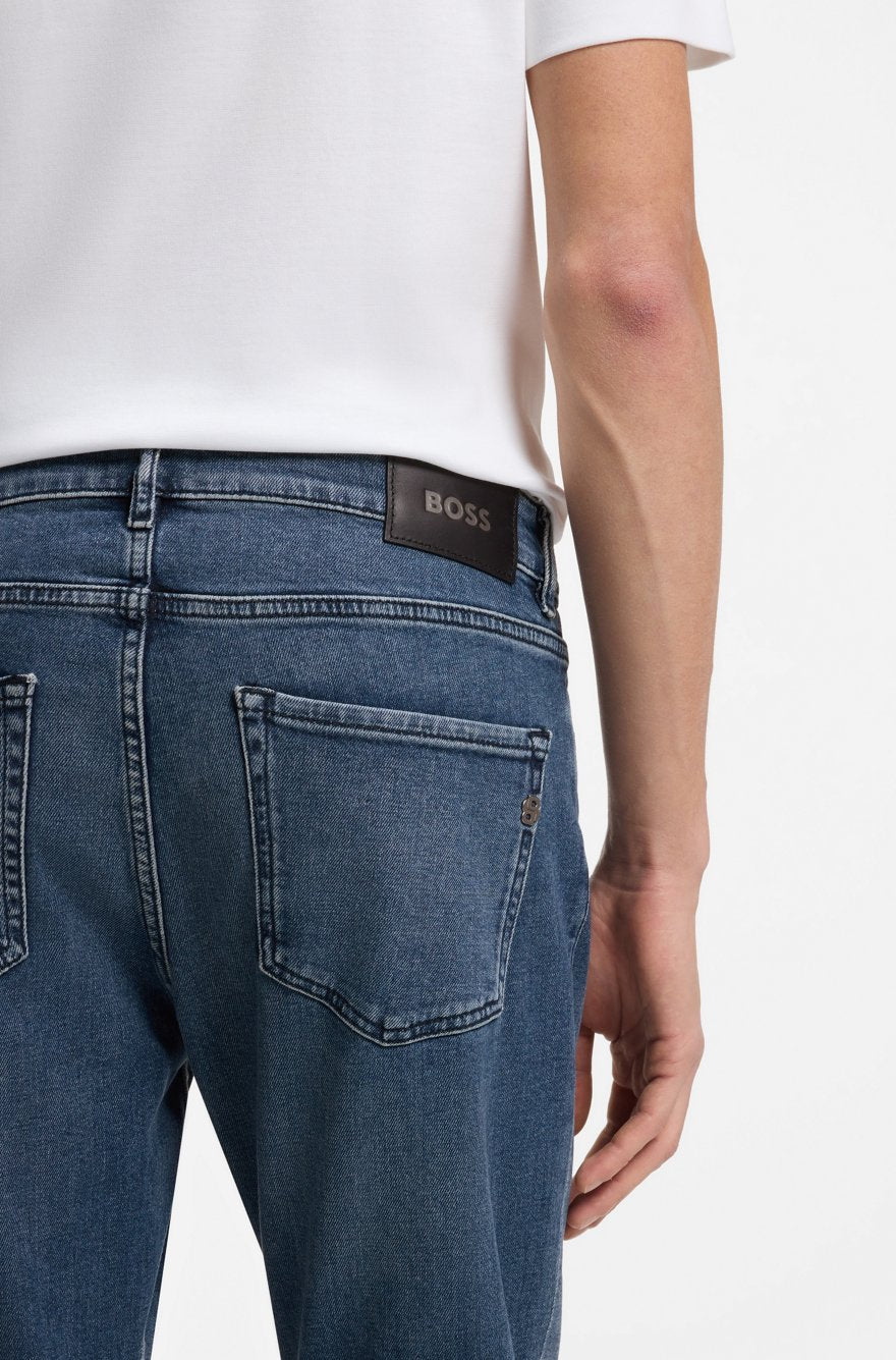 DELAWARE SLIM-FIT JEANS IN BLUE COMFORT-STRETCH DENIM