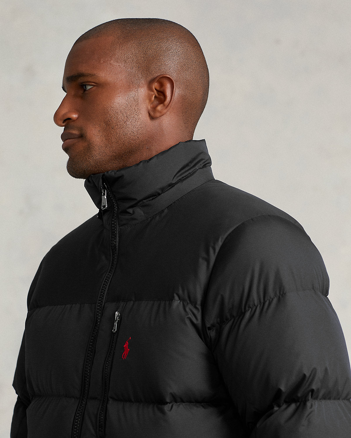 Polo Ralph Lauren Water-Repellent Down Puffer Jacket - Black