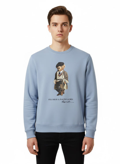 Polo Ralph Lauren Fleece Sweatshirt with Signature Bear Print