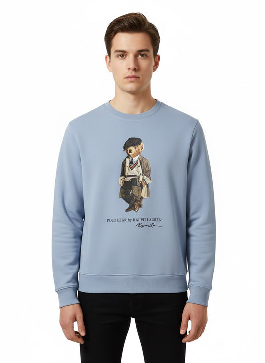 Polo Ralph Lauren Fleece Sweatshirt with Signature Bear Print