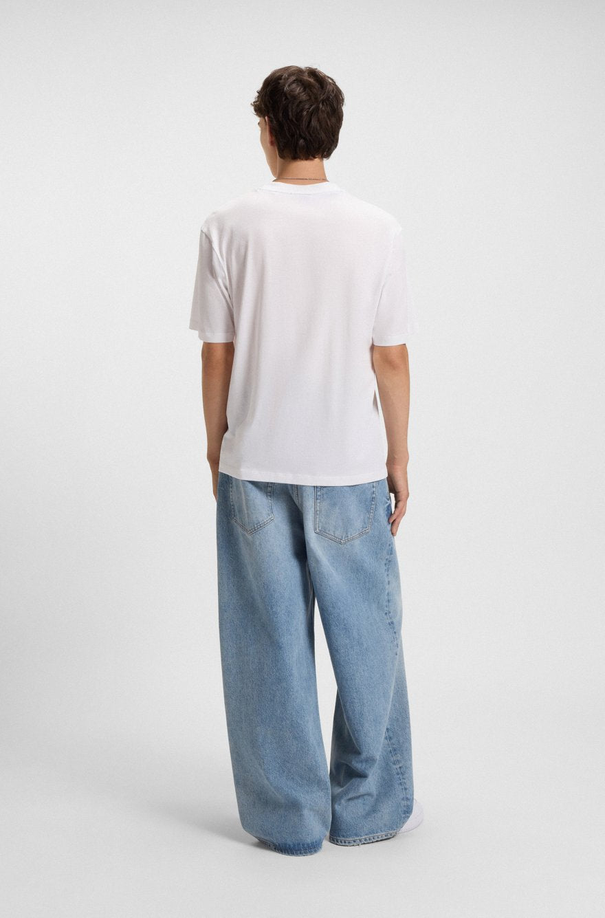 HUGO Relaxed-Fit Cotton T-Shirt with "Creative Dept." Block Logo