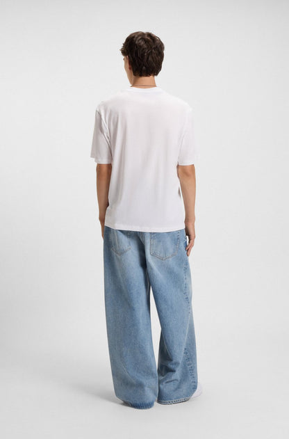 HUGO Relaxed-Fit Cotton T-Shirt with "Creative Dept." Block Logo