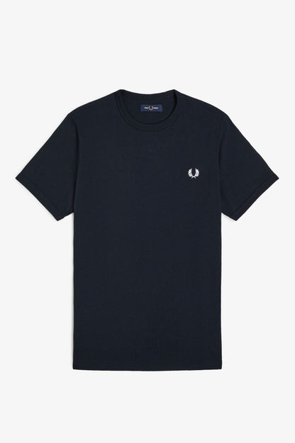 Fred Perry Essential Crew Neck T-Shirt – Navy