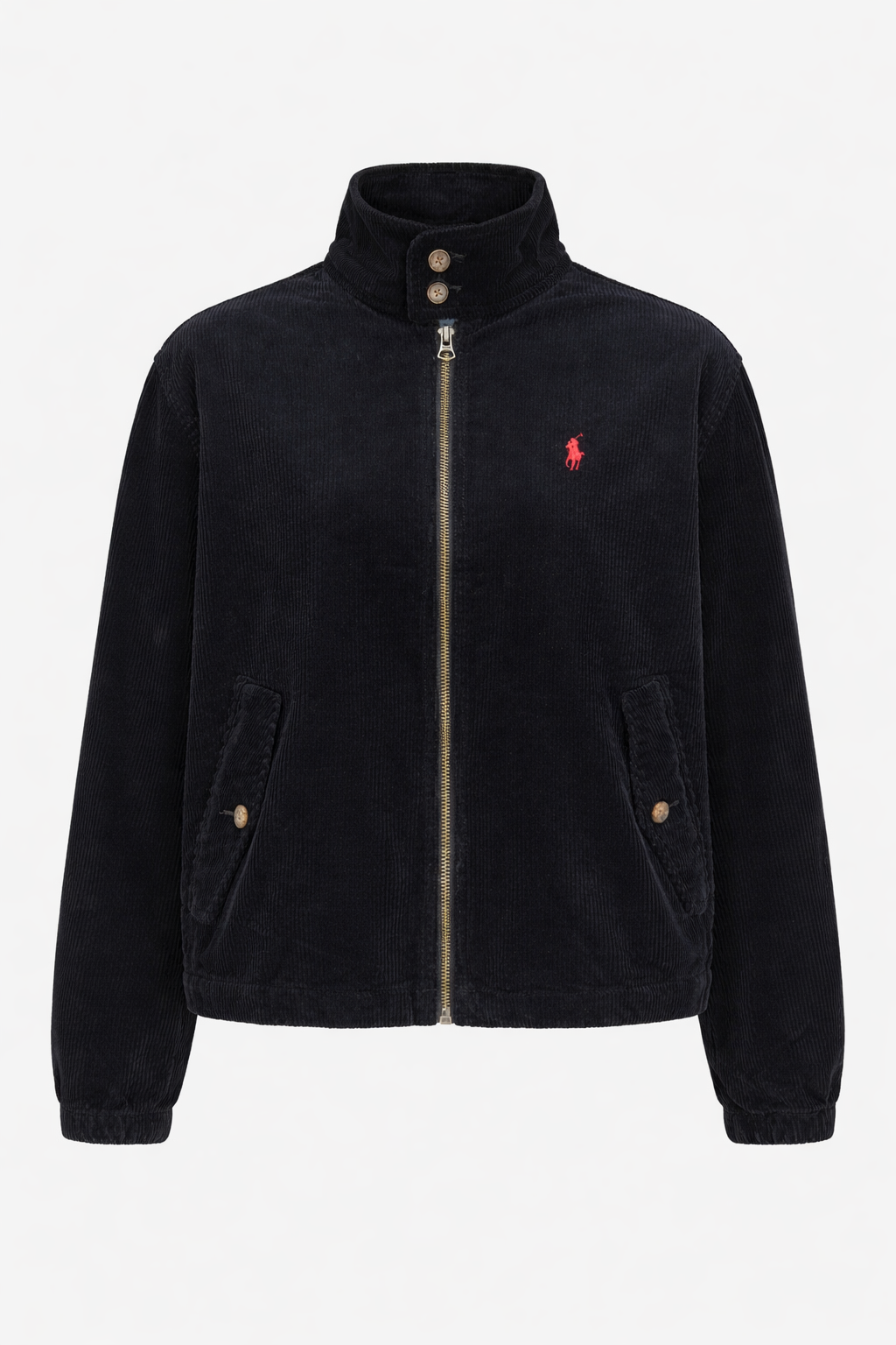 Polo Ralph Lauren Corduroy Harrington Jacket - Black