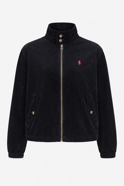 Polo Ralph Lauren Corduroy Harrington Jacket - Black