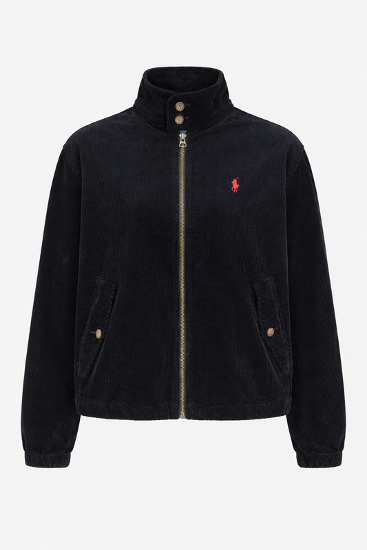 Polo Ralph Lauren Corduroy Harrington Jacket - Black