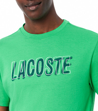 Lacoste Sport Men’s Graphic Logo Cotton T-Shirt – Kelly Green
