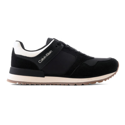 Calvin Klein Black Runner Sneakers - Contrast Sole