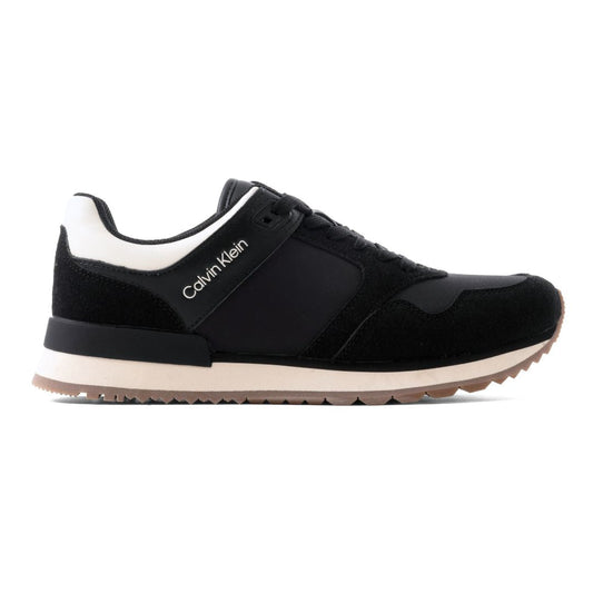 Calvin Klein Black Runner Sneakers - Contrast Sole