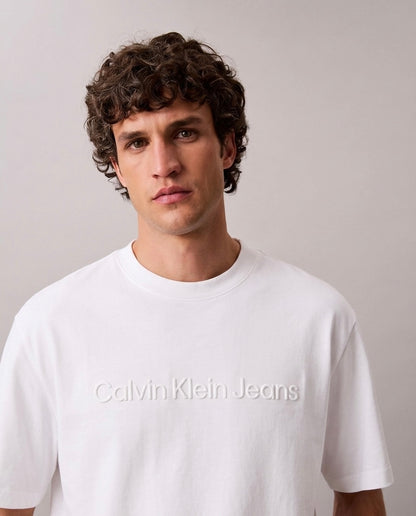 Calvin Klein Jeans – Slim Fit Monologo Cotton T-Shirt