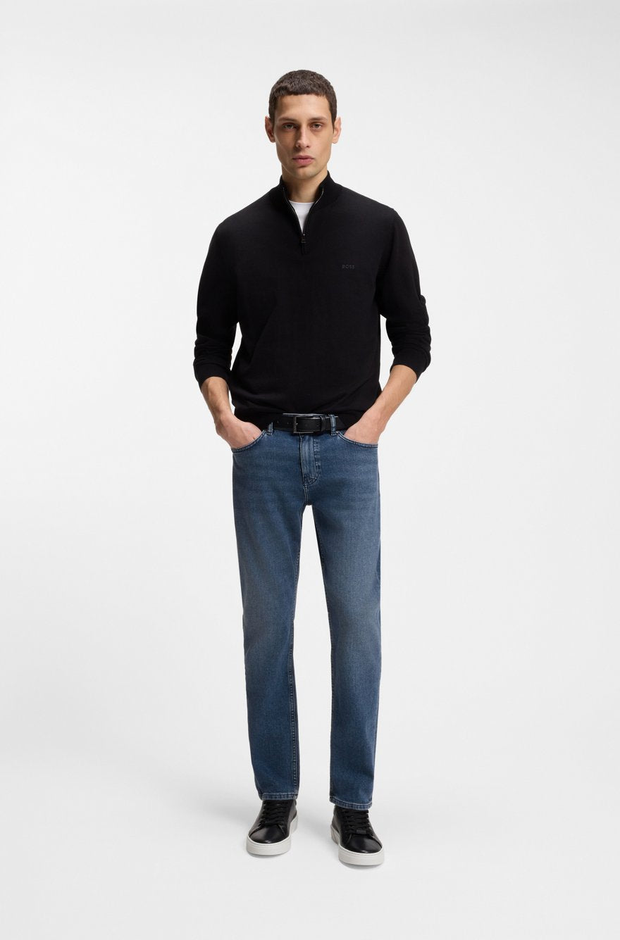 DELAWARE SLIM-FIT JEANS IN BLUE COMFORT-STRETCH DENIM