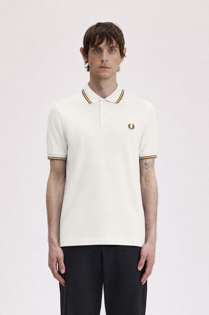 Fred Perry Slim-Fit Twin Tipped Cotton Piqué Polo Shirt