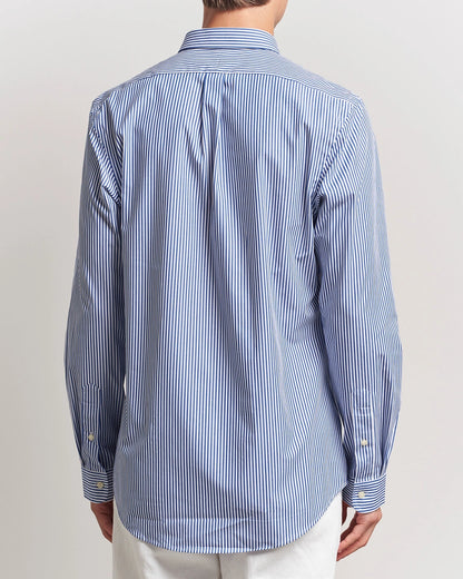 Polo Ralph Lauren Slim-Fit Striped Cotton Poplin Shirt