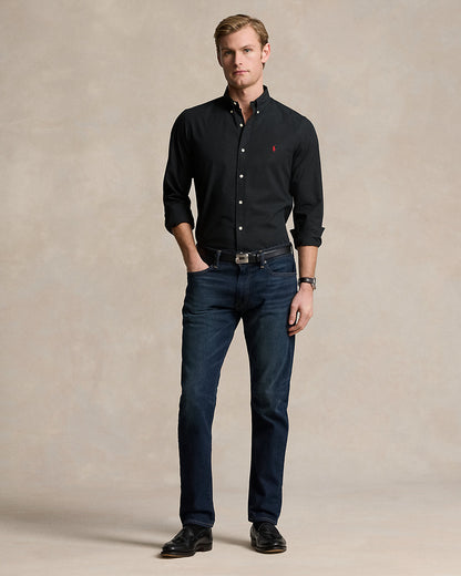 Polo Ralph Lauren Slim Fit Poplin Shirt – Jet Black