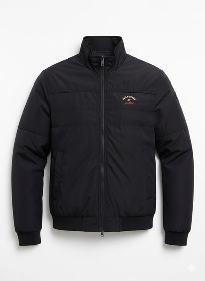 Paul & Shark Black Lightweight Quilted Jacket